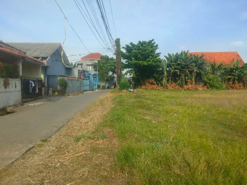 Jual Murah Tanah di Cinangka jl Cendana UIN regency sawangan luas 2980m