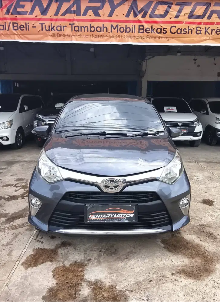 [KM 64RB] Toyota Calya 1.2 Tipe G Manual Tahun 2018 Abu-Abu Terawat OK