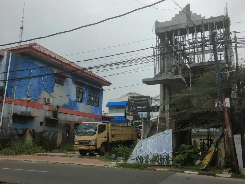 Jual Tanah dan Ruko di jalan raya cinere samping kantor Damkar cinere depok
