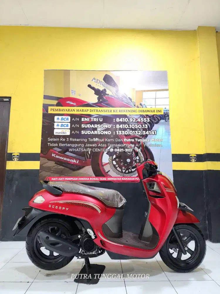 SCOOPY STYLISH TAHUN 2024(PUTRA TUNGGAL MOTOR)