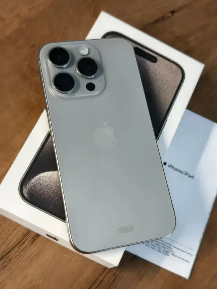 Iphone 15 pro 128gb ibox bekas resmi