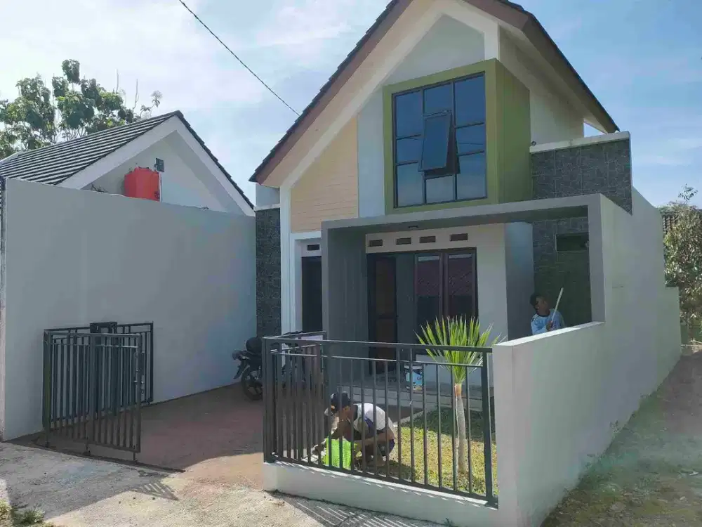 jual rumah dua kantai di utara jejamuran atau barat jl palagan km 16