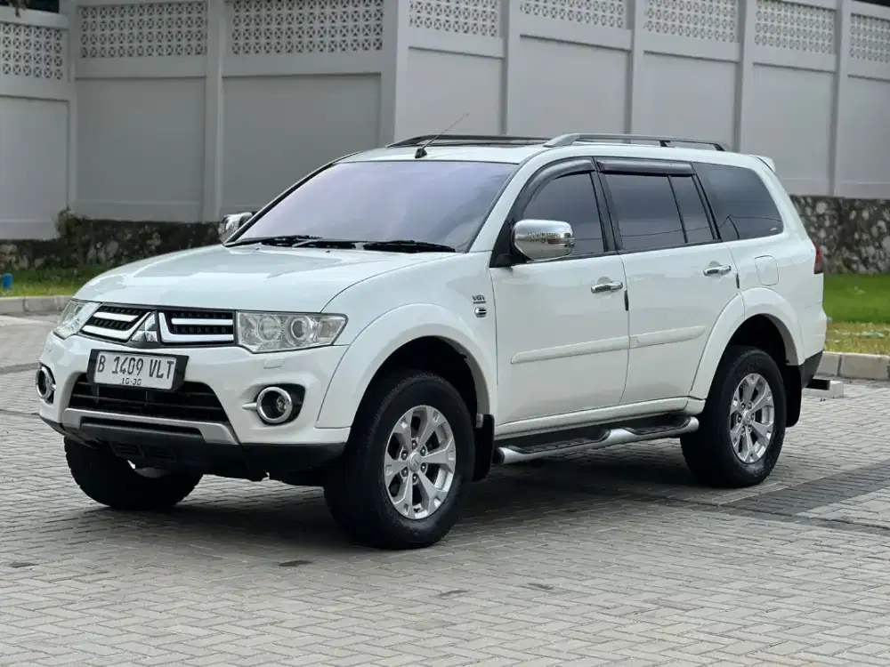 TDP 50JT | PAJERO DAKAR VGT 2.5 AT 2015 PUTIH SUNROFT FULL ORIGINAL