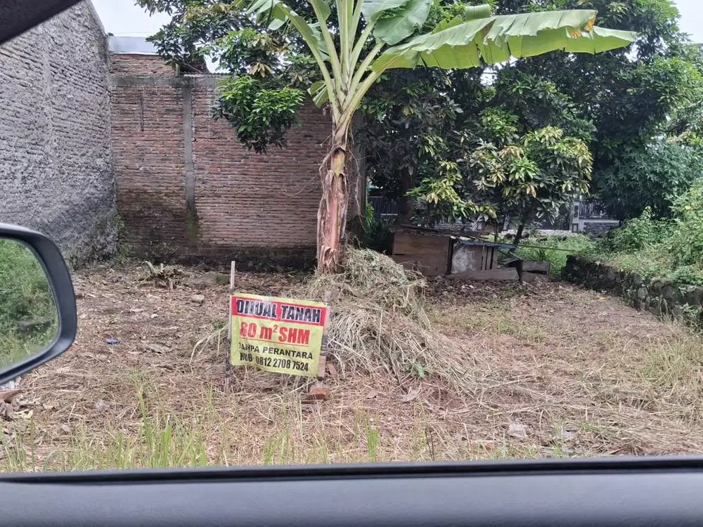 Dijual tanah kapling murah, lingkungan ramai dan nyaman. 80 m2