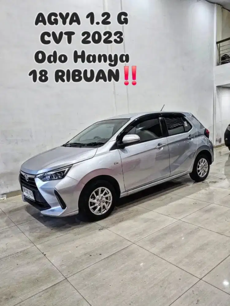 (TDP 22JT) AGYA 1.2 G Automatic 2023 / 2024 toyota silver brio