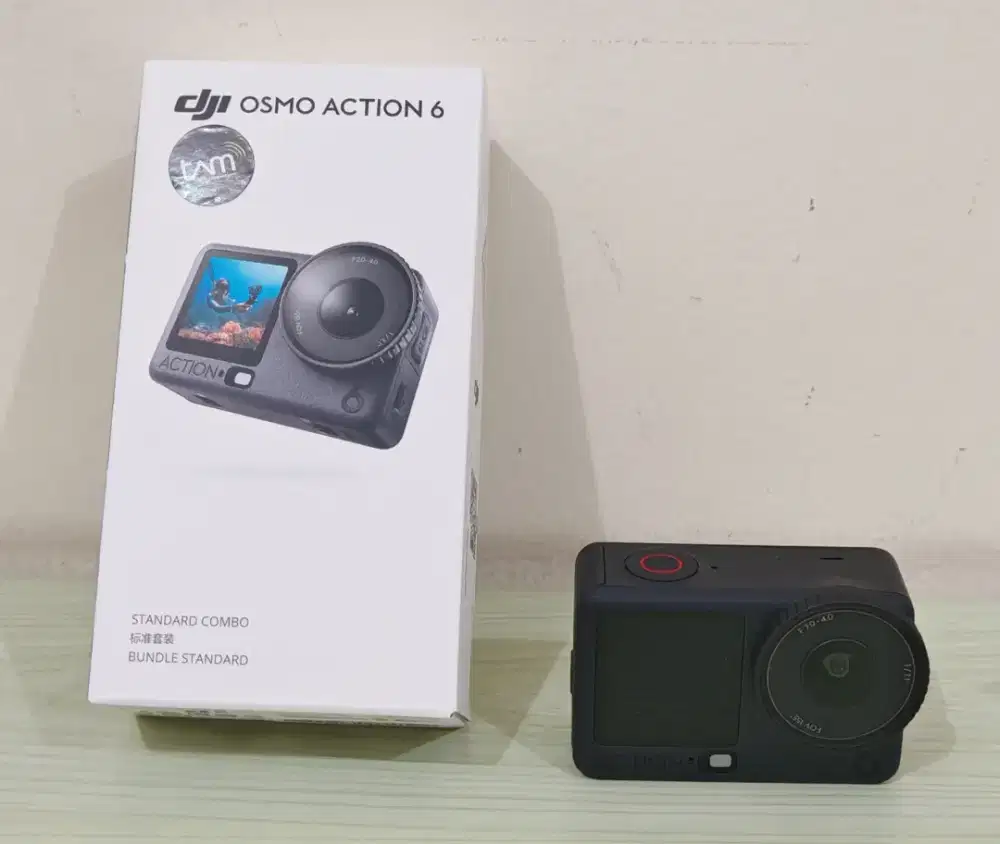 Jual DJI OSMO ACTION 6 Std Combo. Baru beli 3 Jan 26.