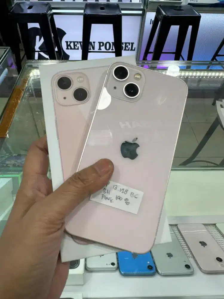 IPHONE 13 128GB BEACUKAI PINK BH 100%