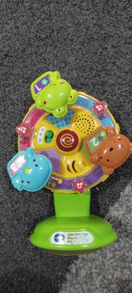 Preloved Mainan Edukasi Anak Vtech Little Friendlies Sing Along Spinni
