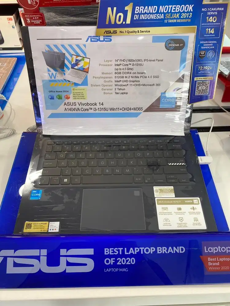 Jual laptop asus, hp, lenovo, acer, advan