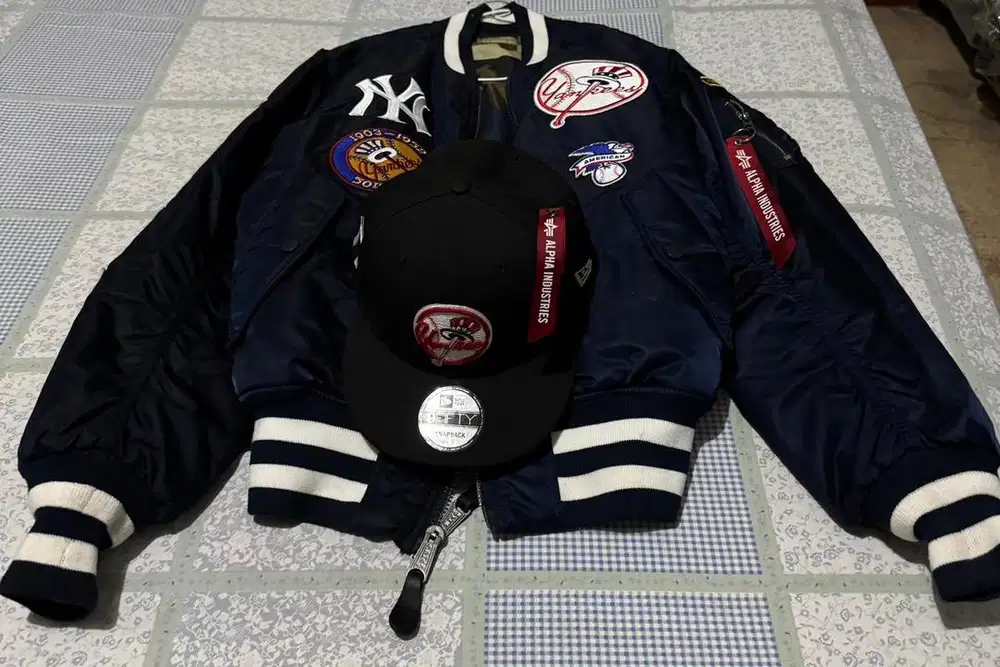 Jaket NY colab Alpha Industies