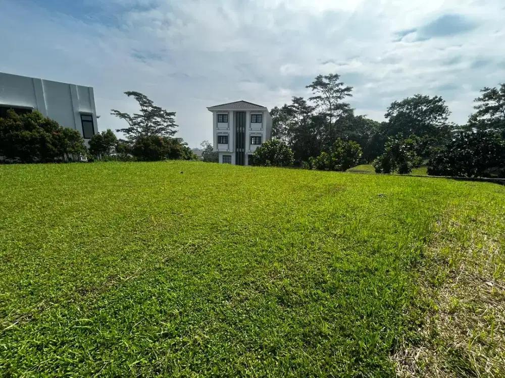 Tanah Kavling Rancamaya Hook Luas 412 Cluster Harga per meter