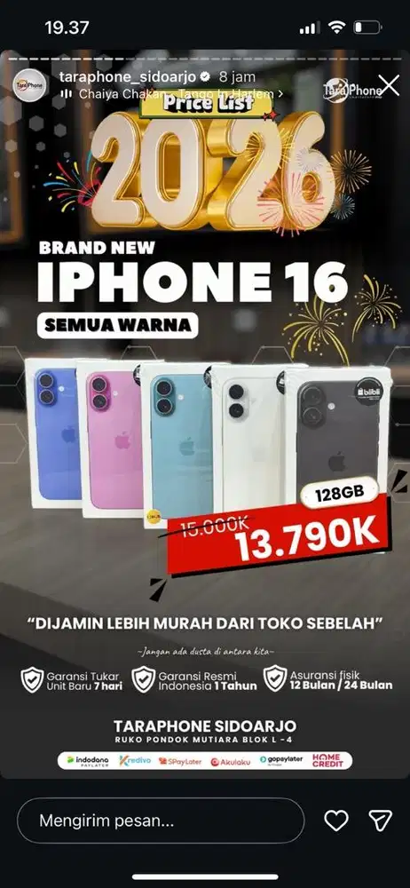 IPHONE 16 BASIC 128gb