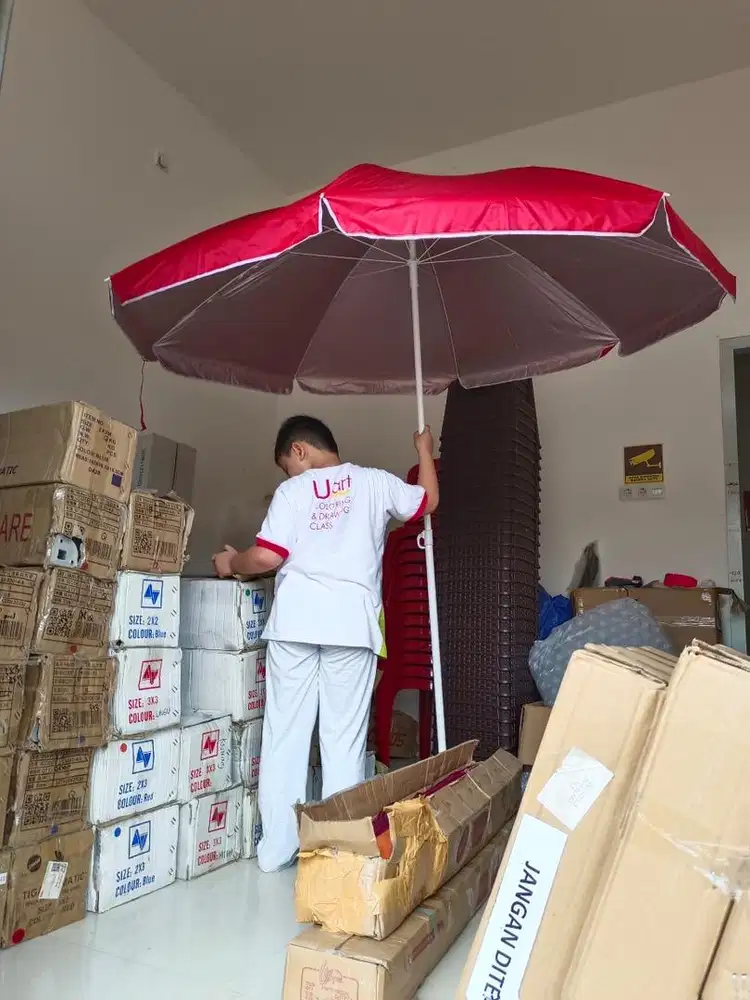 Payung 2lapis tebal harga murah . Ready stok Palembang