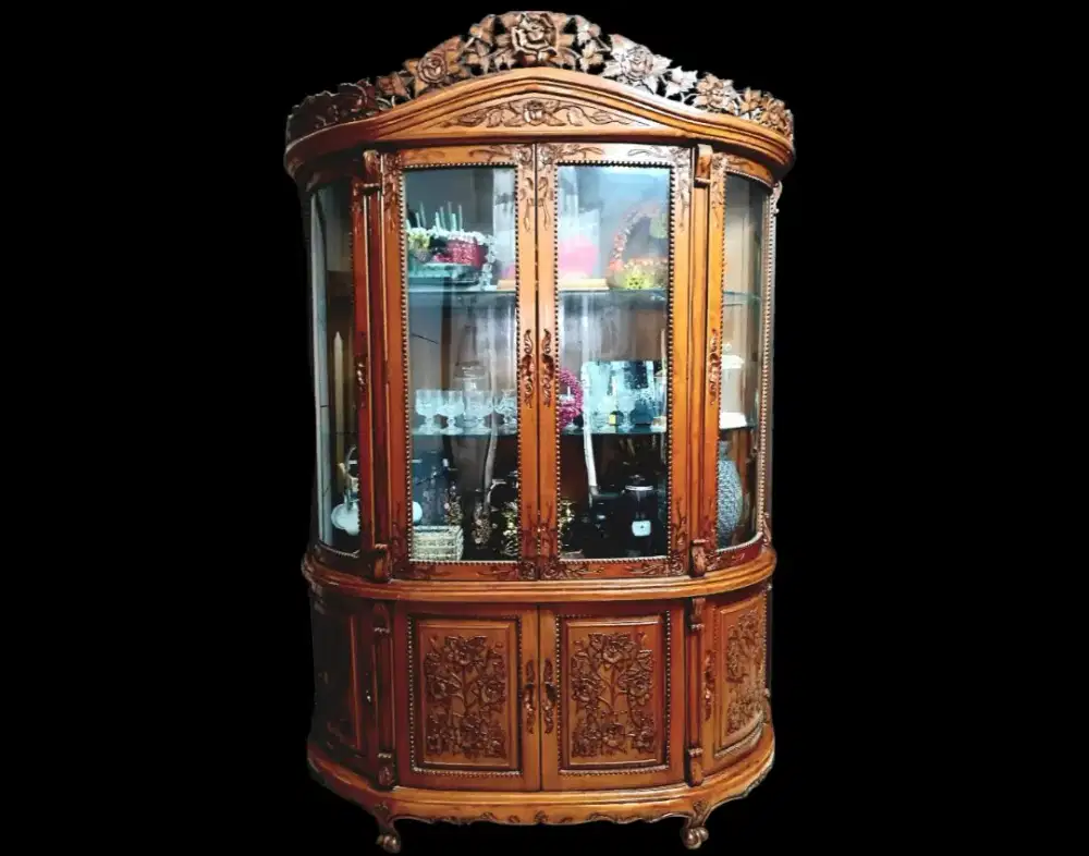 Bupet Kayu Jati Ukir Jepara