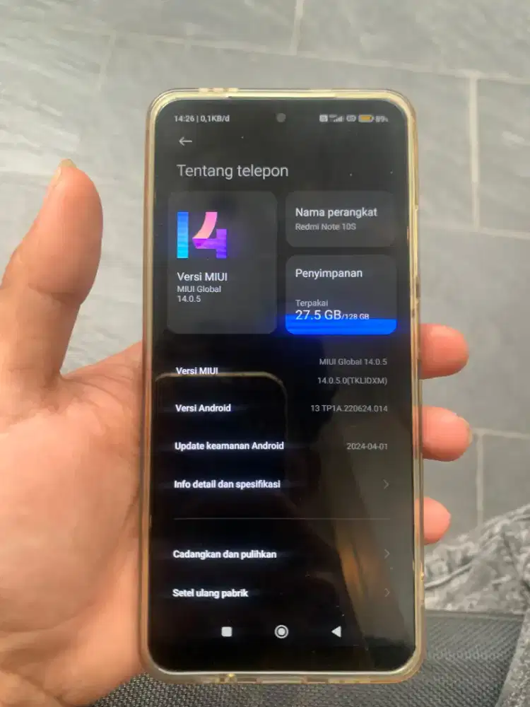 REDMI NOTE 10S 8+3/128