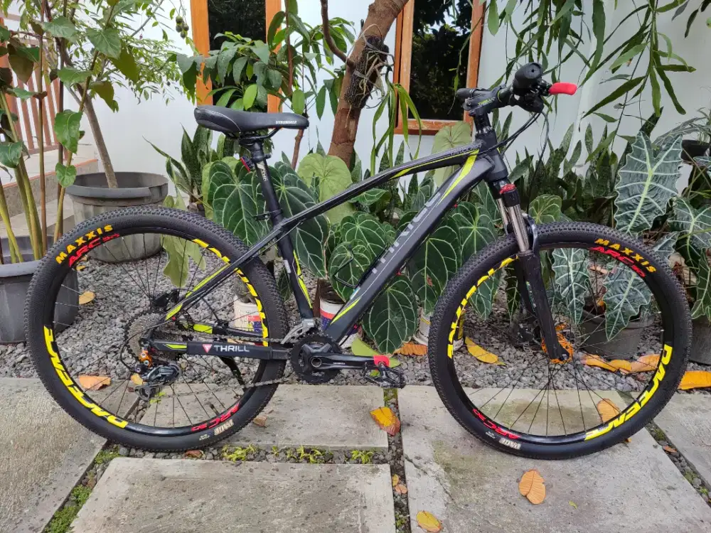 MTB Thrill Vanquish Elite size M 27.5 upgrade banyam