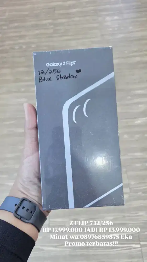 (READY STOK) SAMSUNG GALAXY Z FLIP 7 512GB  GARANSI RESMI SEIN