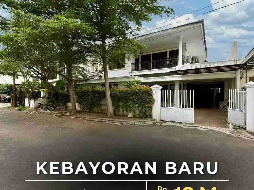 Rumah Dalam Cluster One Gate System di Kebayoran Baru Jakarta Selatan