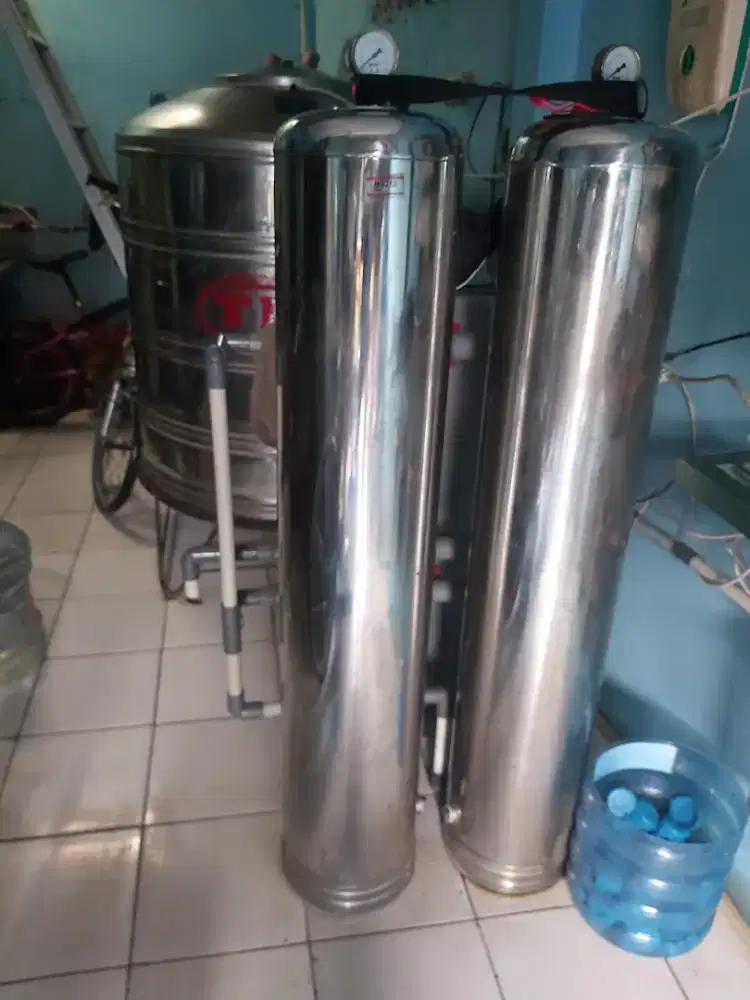 Toren stainless 1000ltr & 2 Housing filter