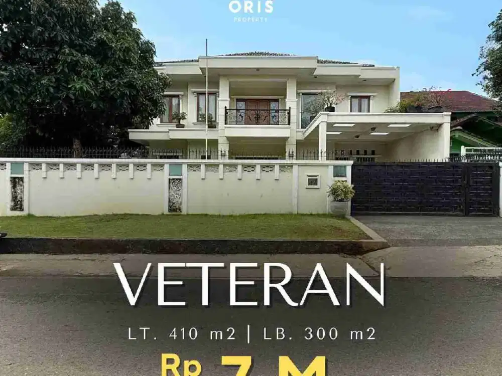 Rumah Siap Huni Hoek Semi Furnished di Veteran Jakarta Selatan