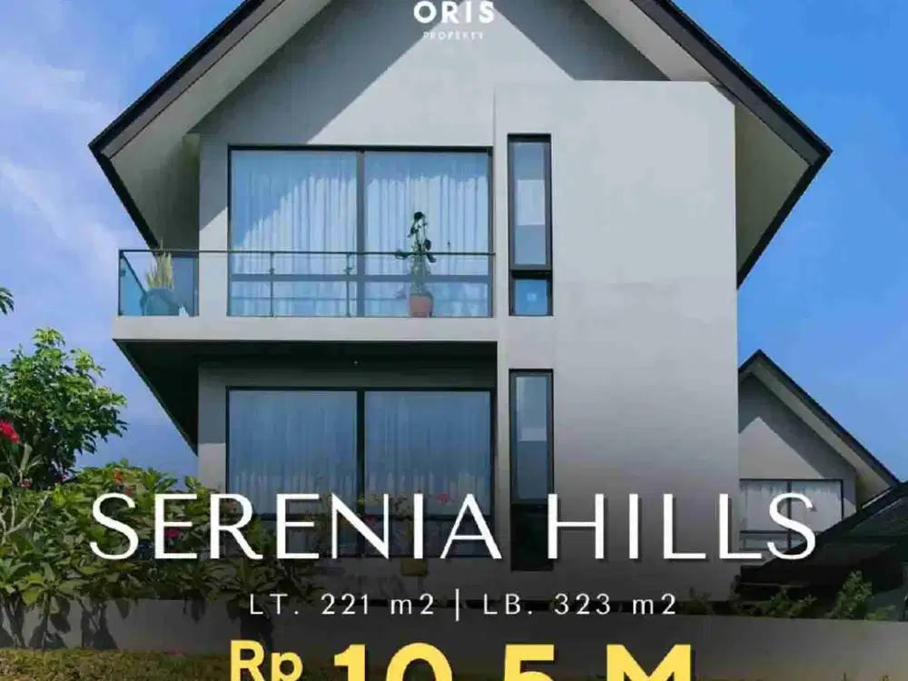 Harga Menarik Rumah Cantik di Serenia Hills Lebak Bulus Jakarta Selatan