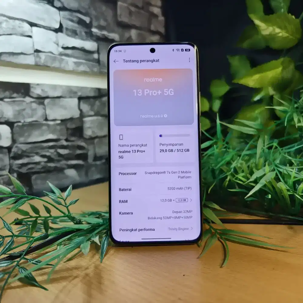 Realme 13 Pro + 5G Ram 12+12/513 GB