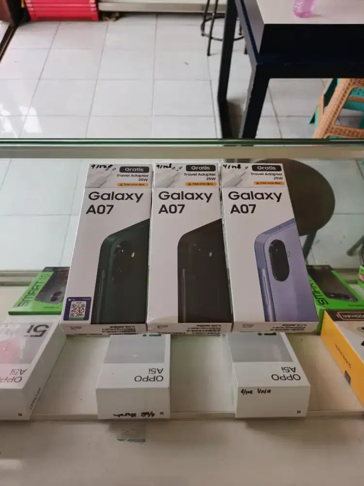 Berminat silahkan wa Samsung Galaxy A07 4/128 Garansi resmi 1thn