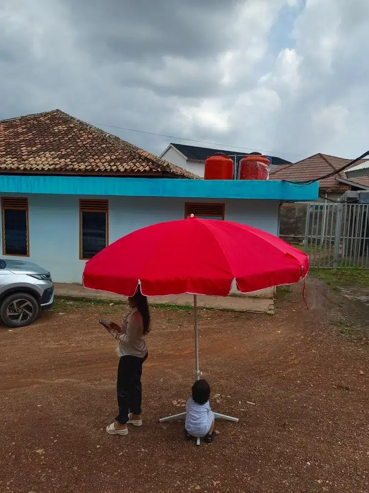 Payung 2 lapis cap kapal ukuran jumbo besar . Ready stok Palembang