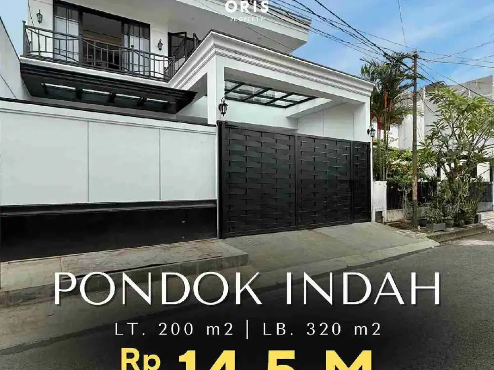 Rumah Brand New Private Pool Semi Furnished di Pondok Indah Jakarta Selatan