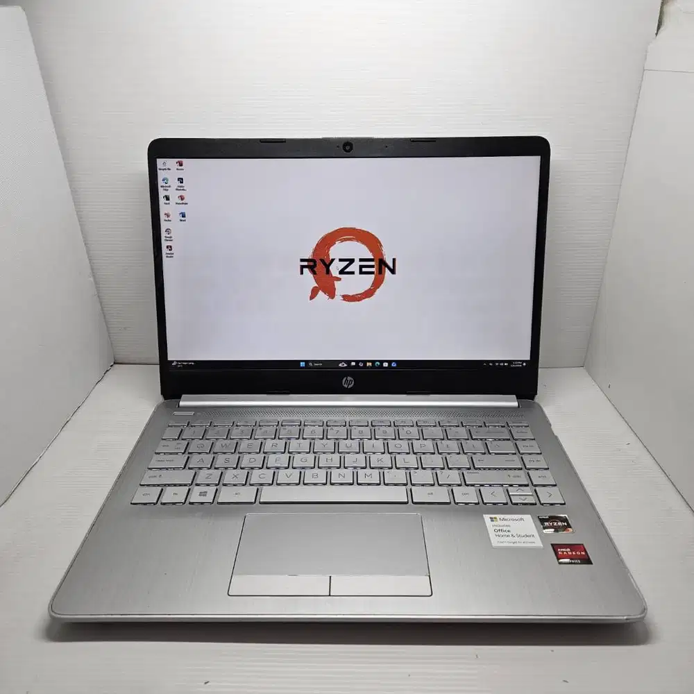 NO MINUS LAPTOP DESAIN SLIM HP 14S DK1514AU RYZEN 3 8/128 SSD VGA 2GB