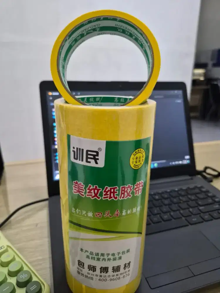 Solasi kertas/ lakban kertas