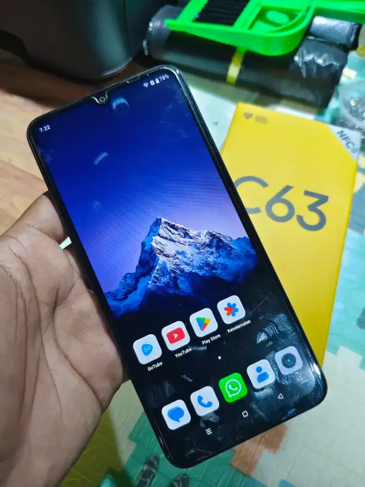 Realme C63 6+6/128gb Mulus fullset