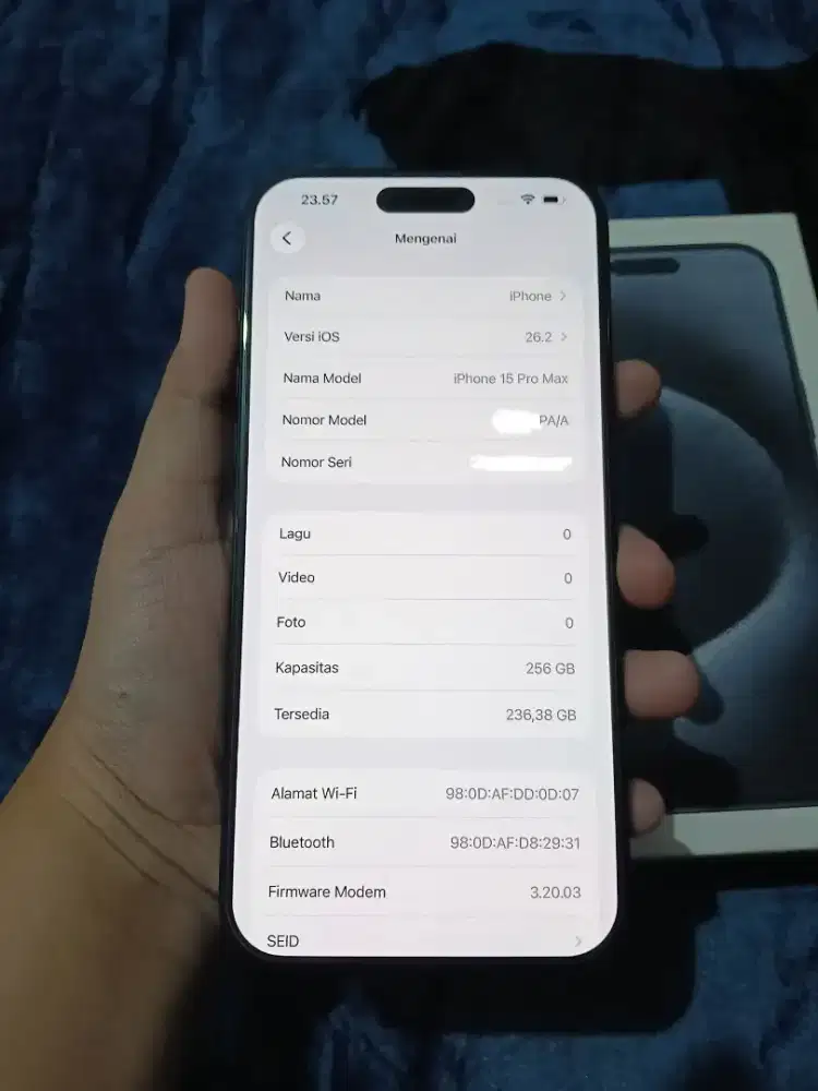 IPHONE 15 PROMAX 256GB