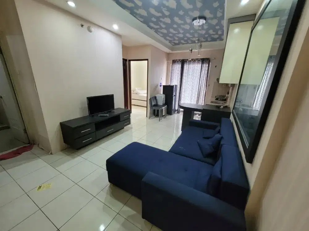 Disewakan Apartemen Mediterania Garden Residence 2 2 Bedroom Furnished Lantai Rendah