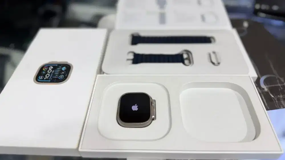 Apple Watch Ultra 2 49mm eks ibox bh 98% lengkap