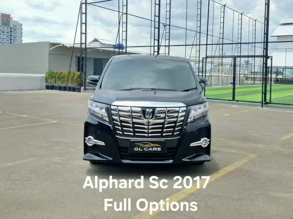 Alphard Sc 2017 Cash Hitam Toyota 2.5 Cbu Japan