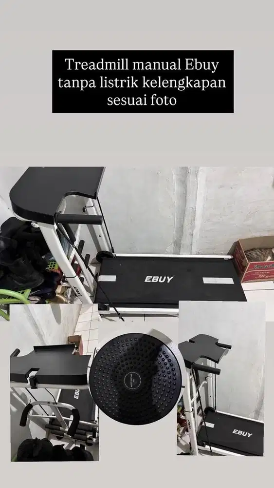 Treadmill manual tanpa listrik