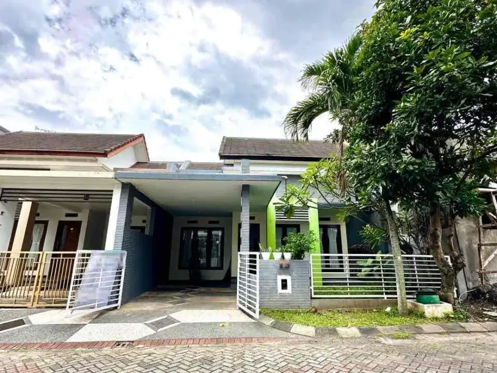 rumah minimalis full furnished 3+1 kamar siap huni permata jingga suhat lowokwaru malang