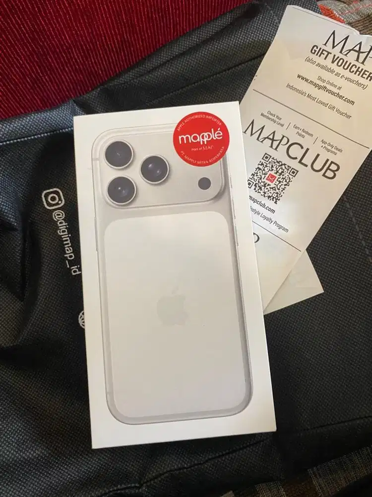 Iphone 17 pro 256 Gb Silver resmi baru