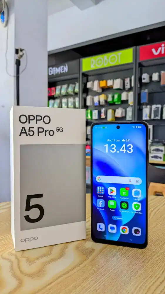 second oppo A5pro 5G 8/256gb like new