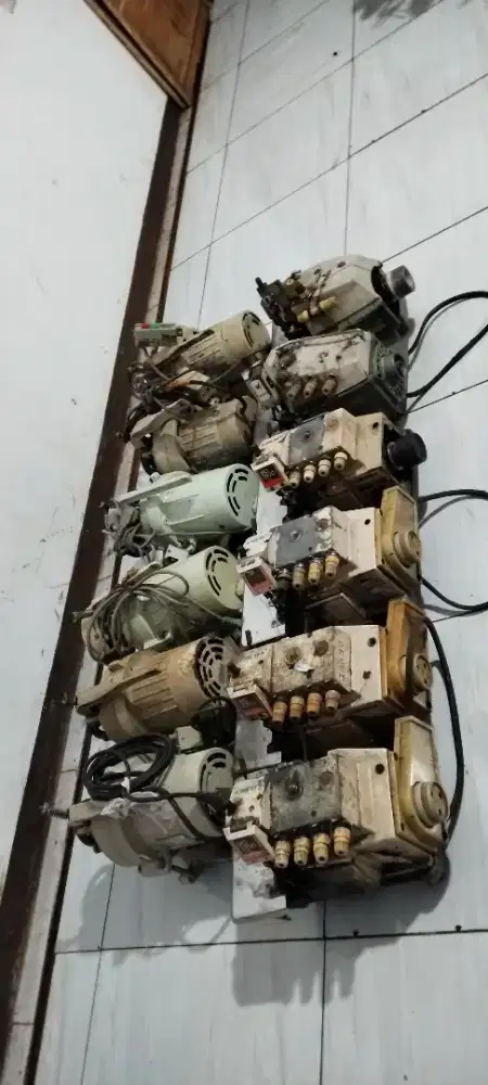 Jual obras 6 unit kepala 6 bak 6 dinamo 6 meja 6 kaki 4