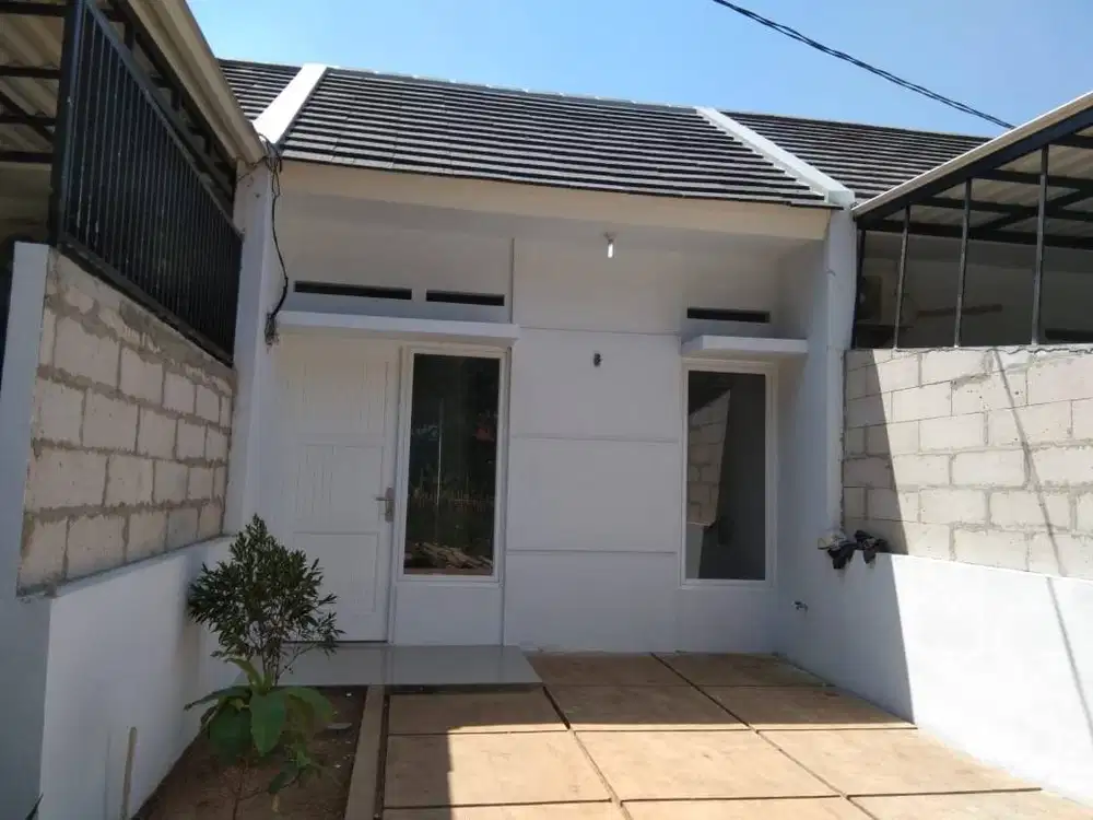 RUMAH CLUSTER MINIMALIS DI DALAM GANG BISA KPR NON BANK
