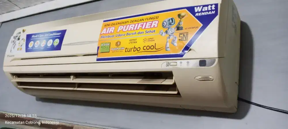 Kipas angin bentuk Ac angin super kencang masih mulus..