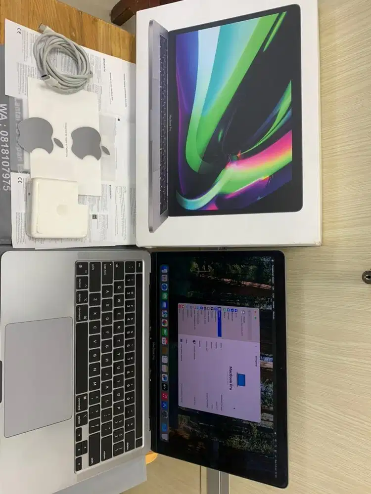Macbook M1  8gb/256 iBox  minus bodi ada kentop aja