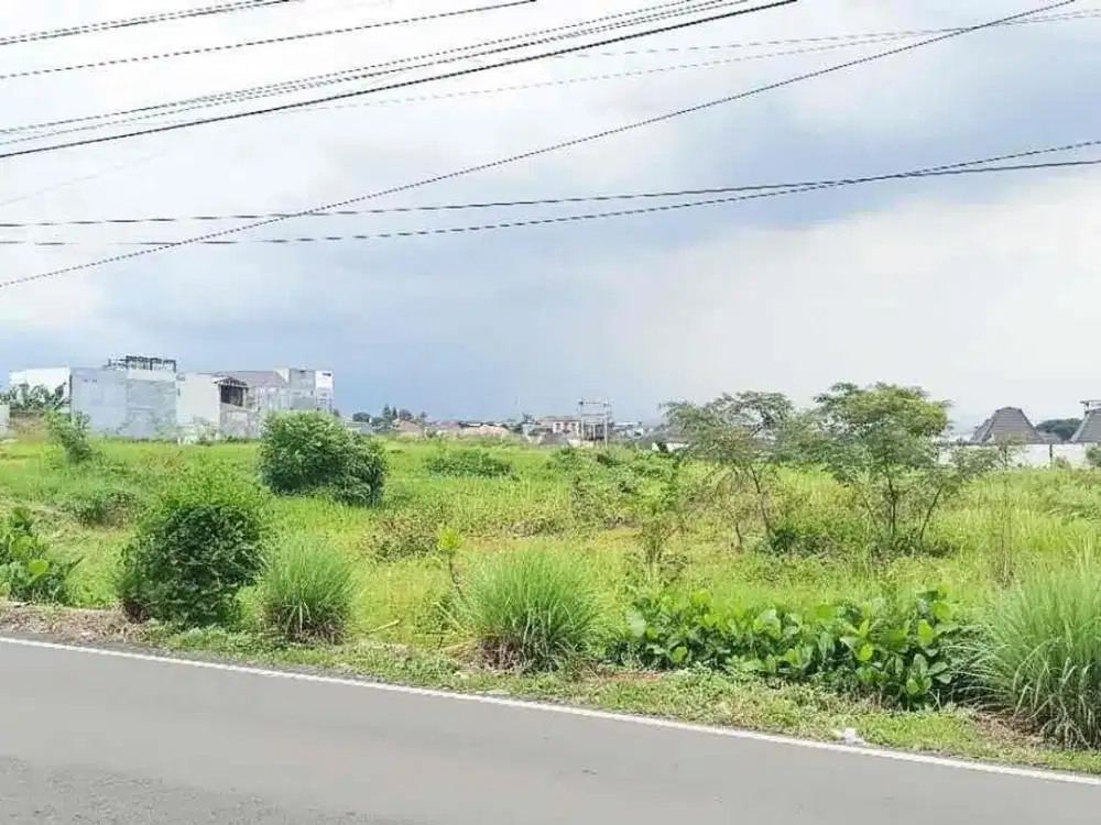 tanah strategis murah luas lapangan olahraga dieng atas malang