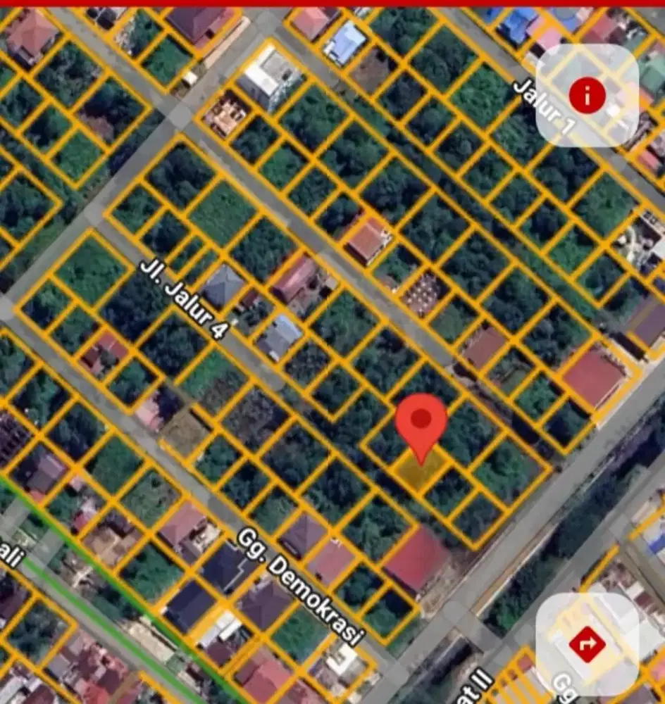 Tanah reformasi untan dekat jalan raya