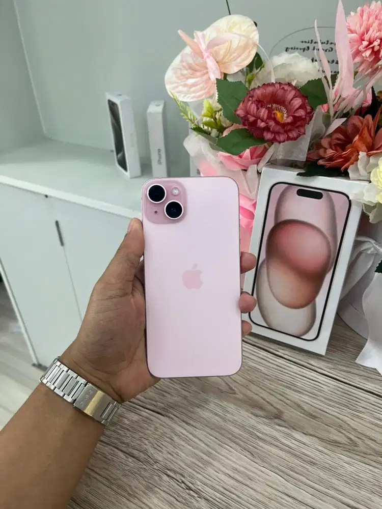 15 plus 128gb pink