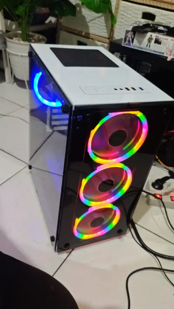 PC Ryzen 5 5600G & Monitor MSI 24Inc 100Hz