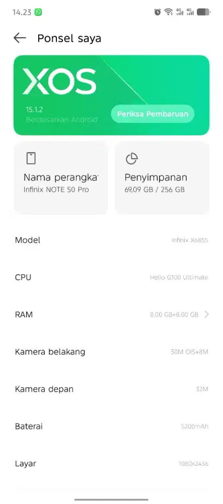 Infinix note 50 pro 8/256
