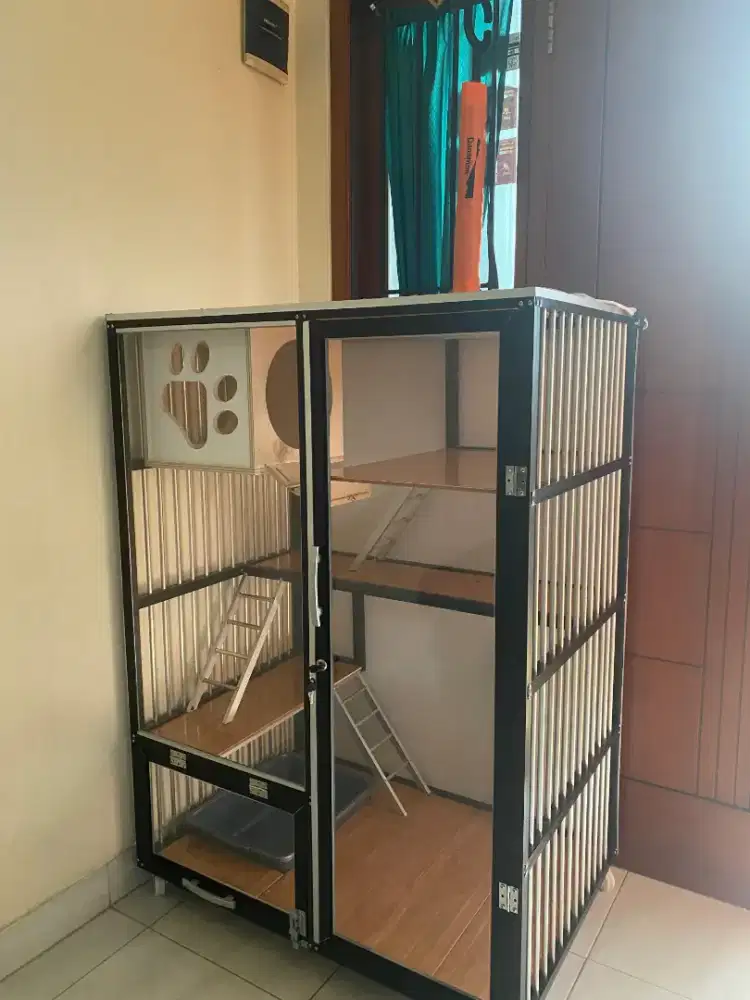 Kandang kucing tingkat